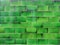 Green wall ceramic terracotta tile texture.