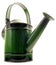 Green watering can