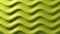 A green wavy pattern on a surface