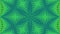 Green wavy turbulence kaleidoscopic pattern