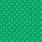 Green with White polkadot Repeat Pattern Background