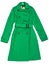 Green Women\'s raincoat