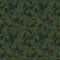 Green wool camouflage pattern. Stylish knitted military camo. Vector