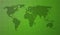 Green worldmap