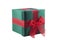 Green Wrapped Gift with Red Bow