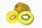 Green and Yellow Kiwi Fruit