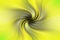 Green and yellow twirl spiral effect as a colorful decorative pattern or background