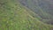 Green Yilan Mountain Hills with Lush Foliage in Taiwan. Aerial View