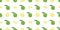 Green yuzu japanese citron fruit seamless pattern vector illustration.