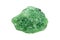 Green zoisite rough gemstone