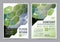 Greenery Brochure Layout design template.