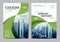 Greenery Brochure Layout design template. Annual Report Flyer Leaflet cover Presentation