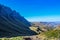 Greenery in Sani pass under blue sky near Lesotho South Africa b