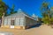 Greenhouse at the botanical garden of University of Coimbra, Portugal