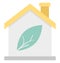 Greenhouse Color Isolated Vector Icon which can easily modify or edit