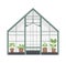 greenhouse design symbolizes growth and nature