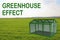 GREENHOUSE EFFECT concept