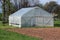 Greenhouse on the field