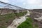 Greenhouse for growing vegetables. Abandoned nobody needed greenhouse of industrial capital. Destroyed agriculture, economic