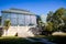 Greenhouse in Jardin Des Plantes botanical garden, Paris, France