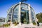 Greenhouse in Jardin Des Plantes botanical garden, Paris, France