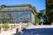 Greenhouse in Jardin Des Plantes botanical garden, Paris, France