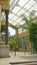 Greenhouse in the park of the Citadel in Barcelona