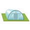 Greenhouse with polycarbonate