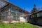 Greenhouse in sankt-peterburg botanic garden