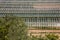 Greenhouse seen from above, external view