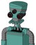 Greenish Mech With Vase Head And Pipes Mouth And Three-Eyed