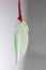 Greenish Pepper-shaped Type-A Jade Pendant