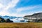 Greenland arctic nature landscape with icebergs in Ilulissat icefjord