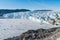 Greenland Glacier front of Eqi glacier in West Greenland aka Ilulissat Glacier