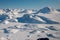 Greenland, ice floe and mountains