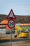 Greenland Ilulissat color house sledge road sign