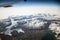 Greenland white glacier aerial landscape mountains 6