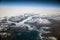 Greenland white glacier aerial landscape mountains 8