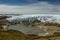 Greenlandic icecap glacier front near Point 660, Kangerlussuaq, Greenland