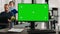 Greenscreen on computer desktop