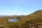 Greensett Moss on Whernside, Ingleborough at rear