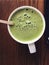 Greentea matcha latte