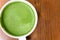 Greentea matcha latte