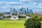 Greenwich Park, Canary Wharf and the Docklands in London