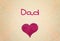 Greeting card - happy fathers day