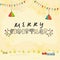 Greeting card for Merry Christmas celebration.