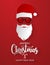 Greeting Card Santa Hipster