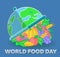 Greeting card World Food Day