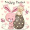 Greeting Easter Card