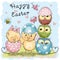 Greeting Easter card